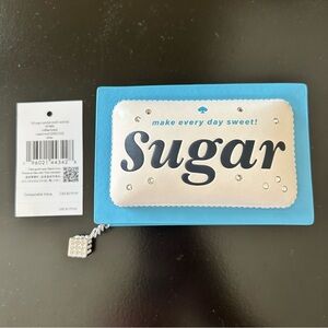 Kate Spade Coffee Break 3D Sugar Packet Small Card Holder